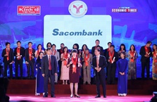 Sacombank đạt danh hiệu Thương hiệu mạnh Việt Nam 2017