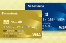 Sacombank ưu đãi phí dịch vụ thẻ tín dụng