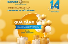 Tặng quà khách hàng nhân dịp sinh nhật Chi nhánh TP. Hồ Chí Minh