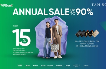 Ưu đãi dành riêng cho chủ thẻ tín dụng VPBank tại các thương hiệu cao cấp đến từ Tam Sơn