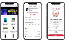 Home Credit cho vay trả góp trực tuyến 0% lãi suất