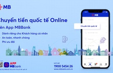 MB ra mắt sản phẩm Chuyển tiền quốc tế Online trên App MBBank