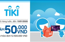 Giảm ngay 50,000VNĐ cho hóa đơn từ 500,000VNĐ trở lên khi thanh toán bằng thẻ TPBank Visa.