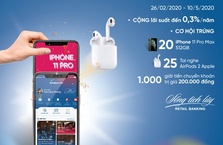 Gửi tiết kiệm online trúng iPhone 11 Pro Max