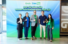 Grab và ZaloPay hợp tác thanh toán không dùng tiền mặt