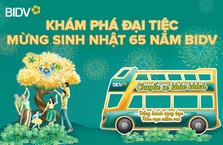 Khám phá đại tiệc sinh nhật mừng sinh nhật 65 năm BIDV
