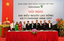 VIETCOMBANK TỔ CHỨC THÀNH CÔNG HỘI NGHỊ ĐẠI BIỂU NGƯỜI LAO ĐỘNG NĂM 2017
