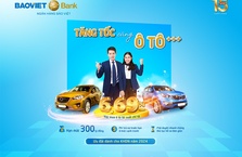 BAOVIET Bank dành 300 tỷ đồng ưu đãi doanh nghiệp vay mua ô tô
