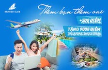 Thanh toán BIDV MasterCard, Tặng điểm liên hoàn cùng Bamboo Club