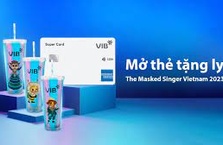 Tặng ly The Masked Singer Vietnam 2023 dành cho chủ thẻ tín dụng mở mới