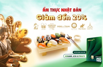 GIẢM ĐẾN 20% ẨM THỰC NĂM CHÂU