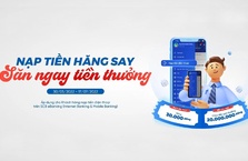 SCB ưu đãi khách hàng cá nhân sử dụng dịch vụ nạp tiền điện thoại trên eBanking