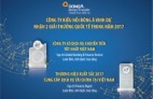 Công ty Kiều hối Đông Á nhận 2 giải thưởng quốc tế về dịch vụ tài chính