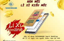 SaiGonBank ra mắt tính năng gửi lì xì, tiền mừng qua Smart Banking