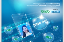 Khuyến mãi người dùng mở tài khoản VietinBank trực tuyến từ ứng dụng Grab