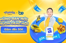 ĐẶT BE THẢ GA - GIẢM 50K QUA THẺ TRẢ GÓP MUADEE