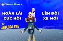 Shinhan Finance ưu đãi vay trả góp mua xe máy tại các đối tác