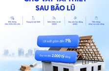 MB tung gói 2000 tỷ đồng giảm lãi suất vay tới 1% cho khách bị ảnh hưởng bão, lũ