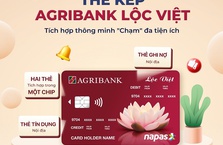 NAPAS phối hợp với Agribank phát triển thẻ 2 trong 1