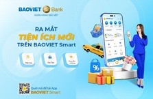 BAOVIET Smart ra mắt bộ ba tiện ích: Gọi Taxi, đặt Hoa và mua sắm VnShop