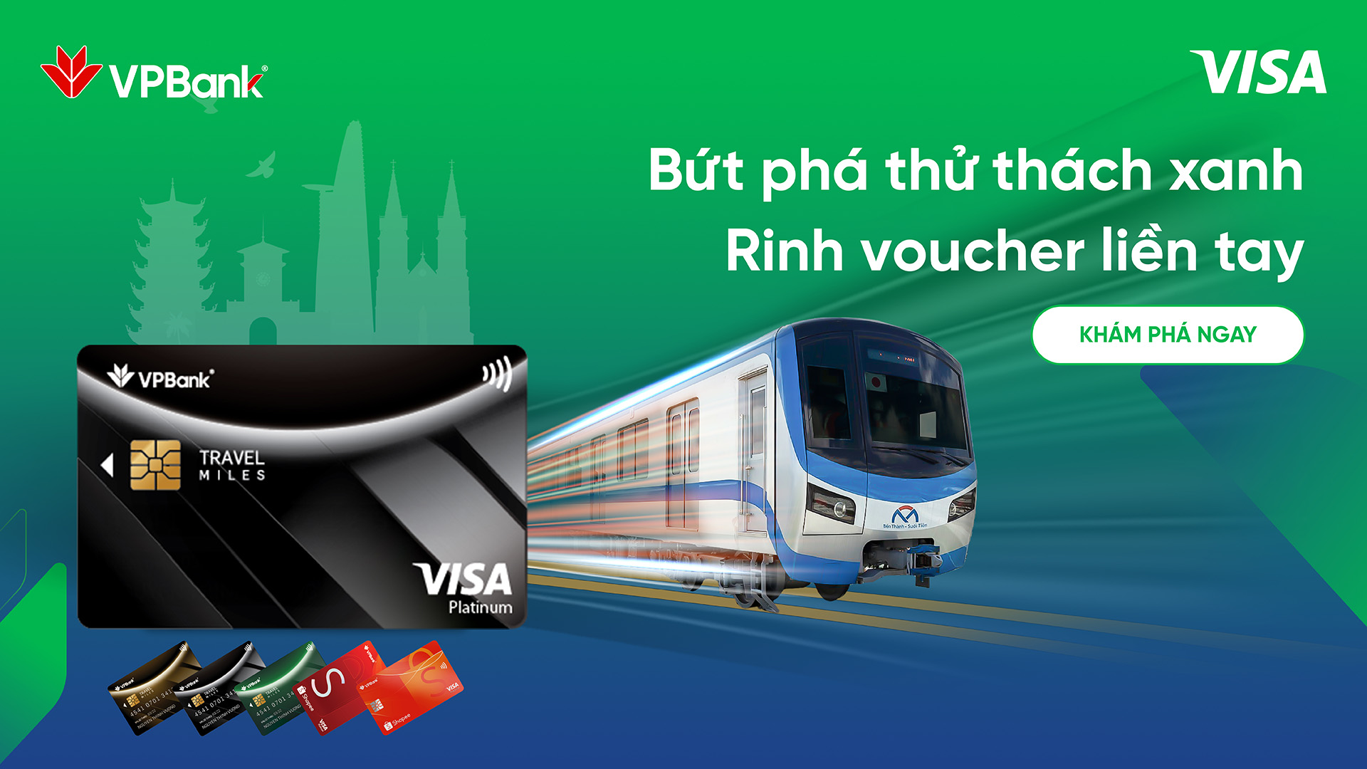 Thử Thách Chi Tiêu Metro HCM Cùng Thẻ tín dụng VPBank 2025