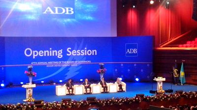 Thống đốc Nguyễn Văn Bình tham dự Hội nghị thường niên ADB lần thứ 47 (6/5/2014)