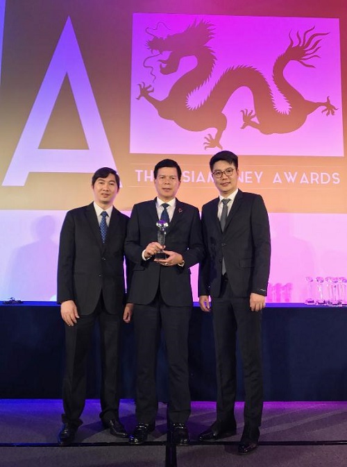 Asiamoney trao giải thưởng “Thương hiệu ngân hàng tốt nhất Việt Nam” cho Vietcombank