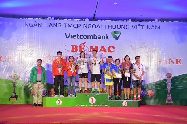 Chung kết Hội thao Vietcombank năm 2017 thành công tốt đẹp