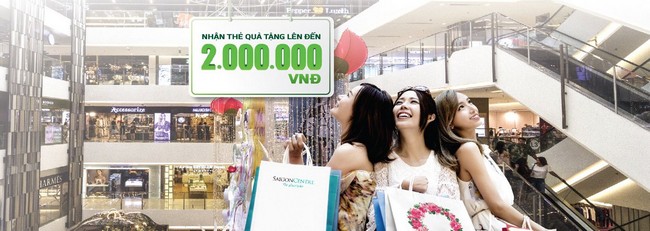 Chương trình ưu đãi dành cho chủ thẻ Đồng thương hiệu Saigon Centre – Takashimaya - Vietcombank
