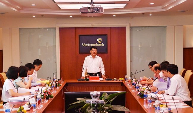 Đảng ủy Vietcombank tổ chức Hội nghị Ban Chấp hành và Hội nghị Ban Thường vụ phiên họp tháng 5/2018