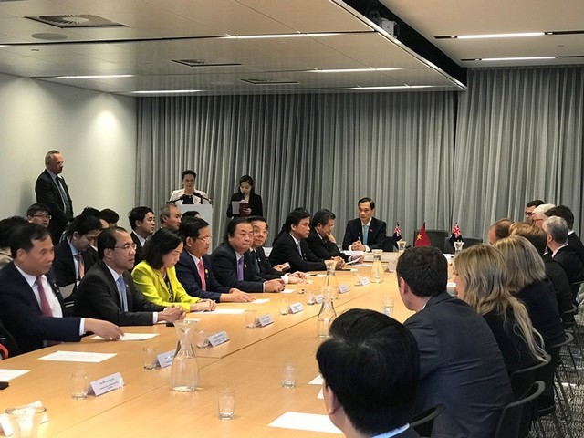 Đoàn đại biểu Vietcombank tham gia đoàn Doanh nghiệp tháp tùng Chủ tịch Quốc hội thăm chính thức Australia