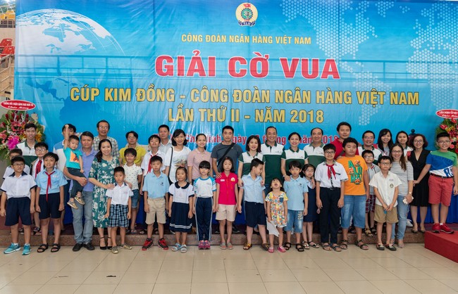 Đoàn Vietcombank tham dự giải cờ vua cúp Kim Đồng – Công đoàn Ngân hàng Việt Nam lần thứ 2 – năm 2018