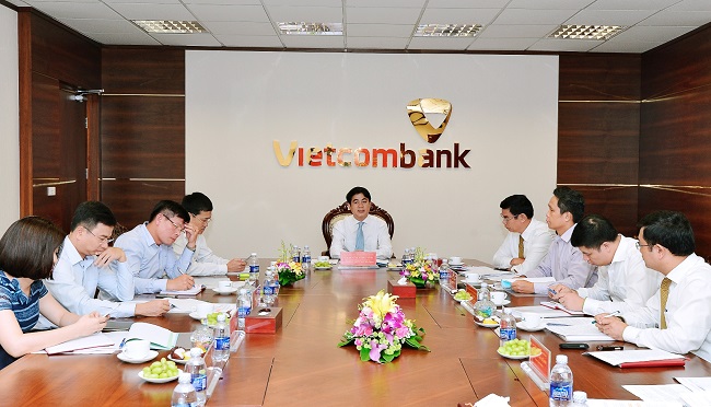 Hội nghị Ban Thường vụ Đảng ủy Vietcombank phiên họp tháng 8/2016