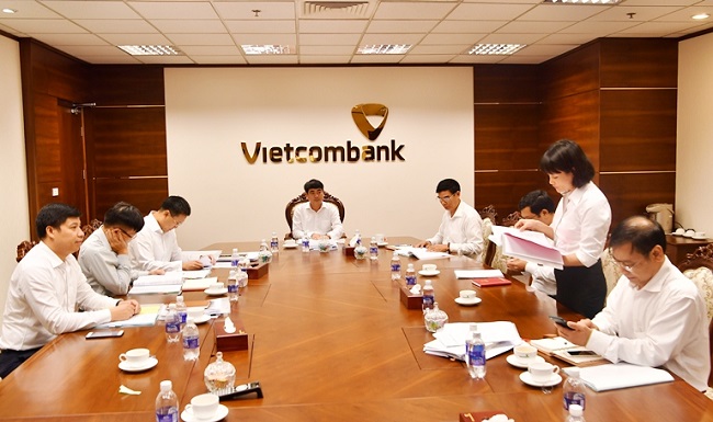 Hội nghị Ban thường vụ Đảng ủy Vietcombank tháng 6/2017