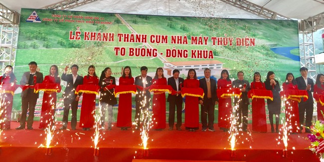 Khánh thành Cụm nhà máy thủy điện To Buông – Đông Khùa tại Sơn La do Vietcombank tài trợ vốn