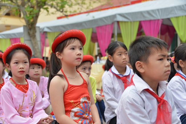 Khánh thành và bàn giao công trình Trường Tiểu học 1 xã Đình Lập do Vietcombank tài trợ 3 tỷ đồng