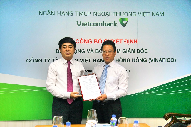 Lễ công bố quyết định bổ nhiệm Giám đốc công ty tài chính Việt Nam tại Hồng Kông