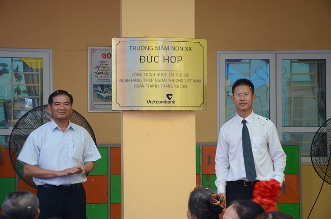 Lễ khánh thành và bàn giao công trình an sinh xã hội do Vietcombank tài trợ tại địa bản tỉnh Hưng Yên