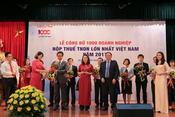 MB đứng thứ 17 trong Top 1000 Doanh nghiệp nộp thuế TNDN lớn nhất Việt Nam năm 2017