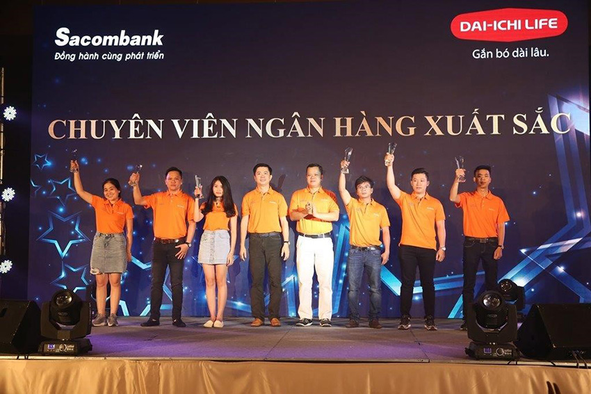 Chúc mừng 1 năm hợp tác thành công rực rỡ của Sacombank và Dai-ichi life Việt Nam