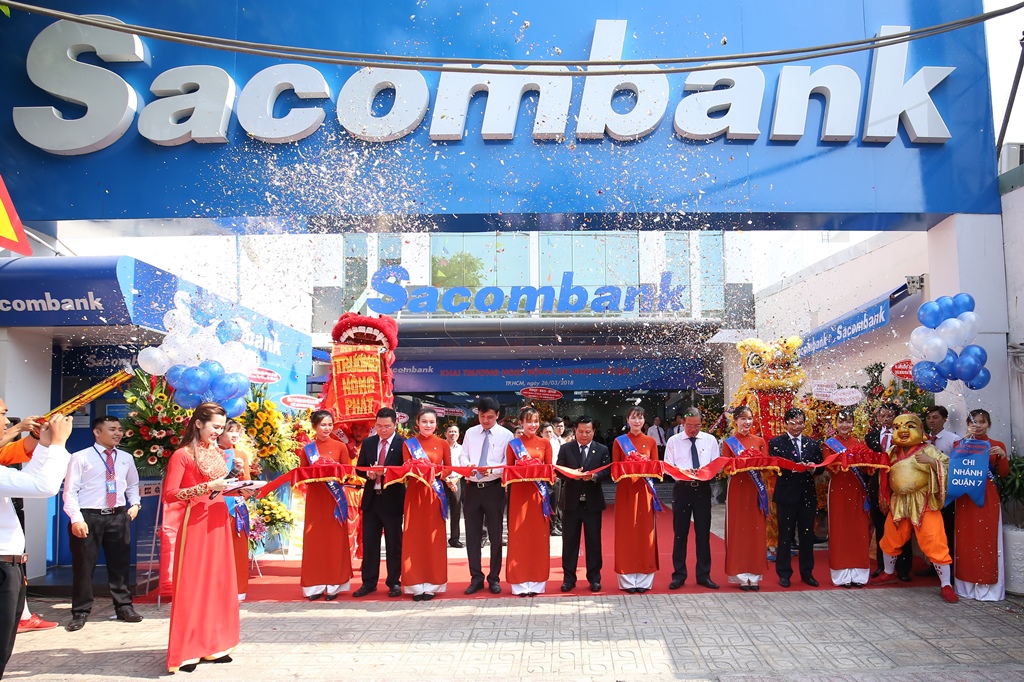 Sacombank khai trương chi nhánh Quận 7