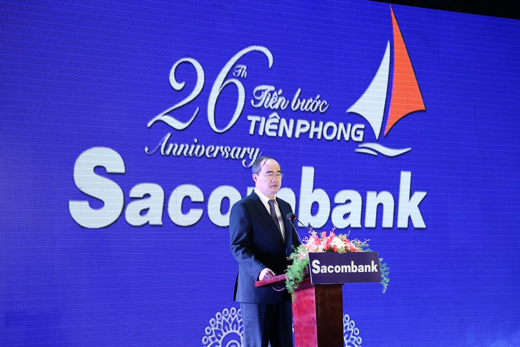Sacombank kỷ niệm 26 năm thành lập: Quyết tâm tái cơ cấu thành công