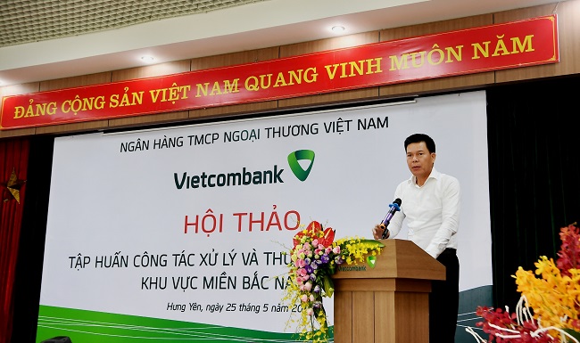 Trụ sở chính Vietcombank tổ chức thành công Hội thảo về công tác quản lý và xử lý nợ có vấn đề năm 2017 cho một số chi nhánh khu vực miền Bắc