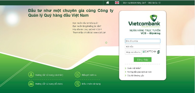 Vietcombank cảnh báo giao dịch giả mạo Ngân hàng điện tử