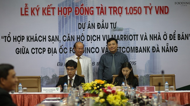 Vietcombank Đà Nẵng ký kết Hợp đồng tín dụng tài trợ vốn đầu tư Dự án Marriot
