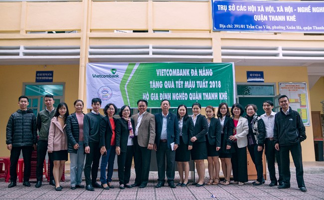 Vietcombank Đà Nẵng với chương trình từ thiện “Xuân yêu thương”