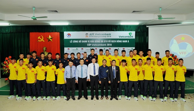 Vietcombank đồng hành cùng “Giải bóng đá U19 Vô địch Đông Nam Á - Cúp Vietcombank 2016”