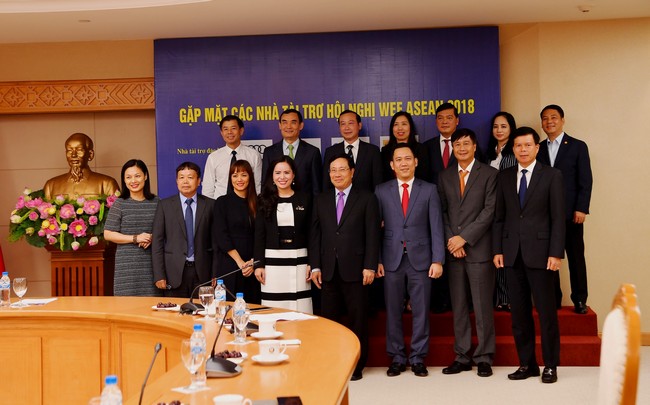 Vietcombank đồng hành tổ chức Hội nghị Diễn đàn Kinh tế Thế giới Khu vực Đông Nam Á năm 2018