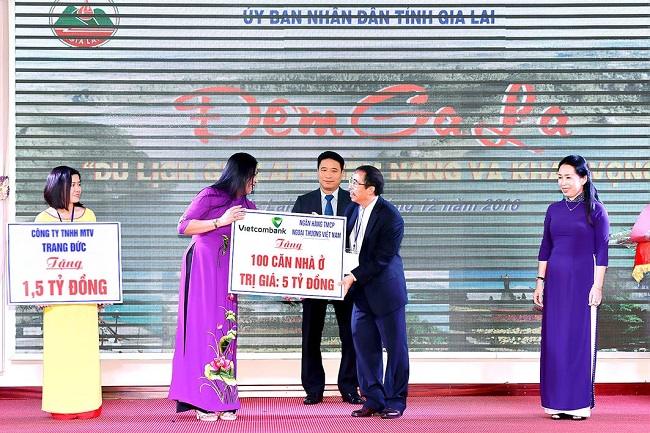 Vietcombank góp phần phát triển kinh tế - xã hội tỉnh Gia Lai
