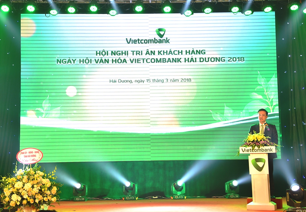 Vietcombank Hải Dương tổ chức hội nghị khách hàng và ngày hội văn hóa năm 2018